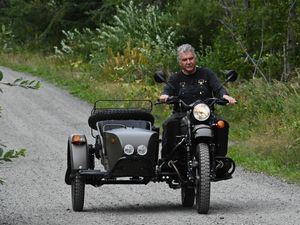 Supporting image for story: Alaska man gifted motorcycle by Russian government after viral interview