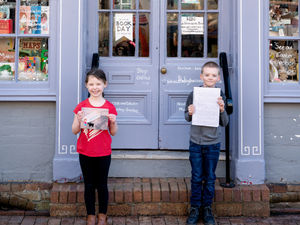 Supporting image for story: Young writers reap reward for their dramatic stories in toy shop contest