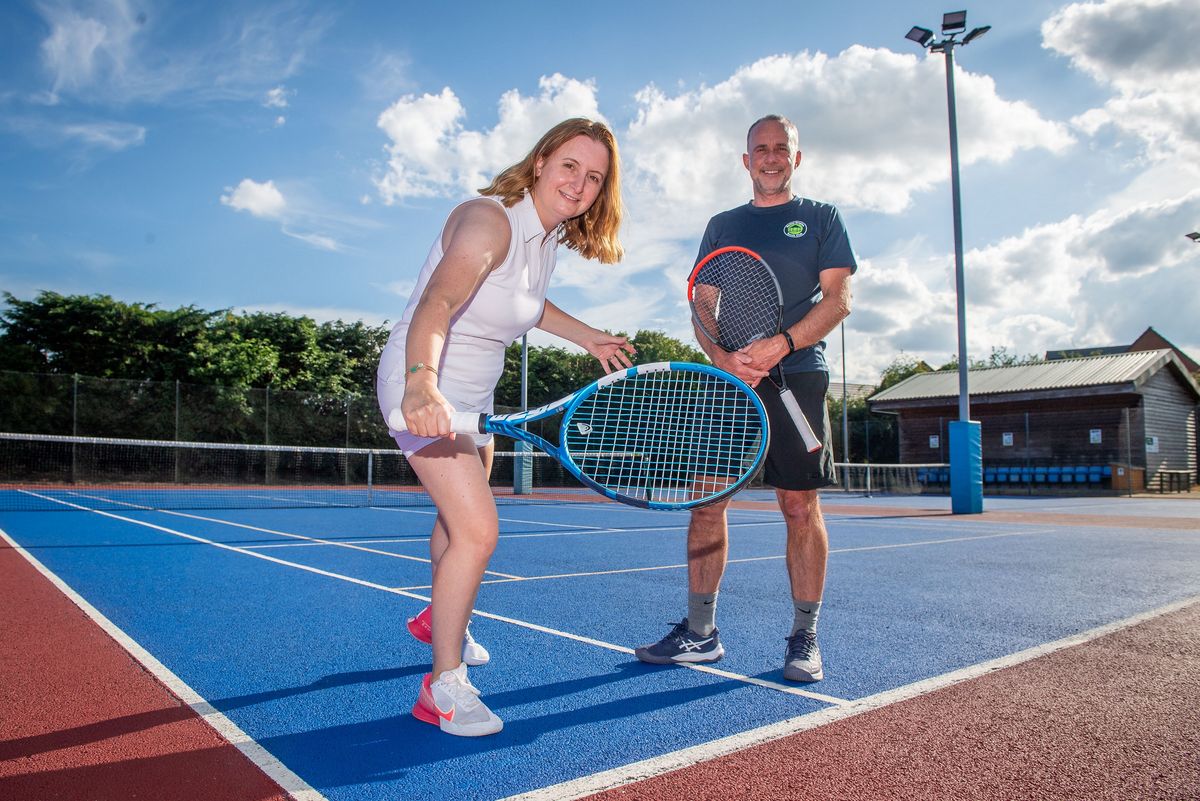 Shropshire Homebuilder’s ace donation to tennis club as Wimbledon fever hits
