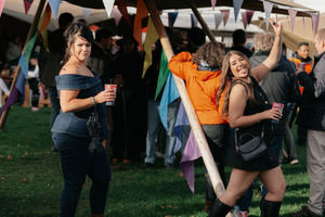 Despite the weather warnings Storm Amy didn't stop the fun at Shropshire Oktoberfest. Picture: Bright G