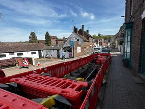 Supporting image for story: Unpopular gas works in Bridgnorth street extended by another three weeks