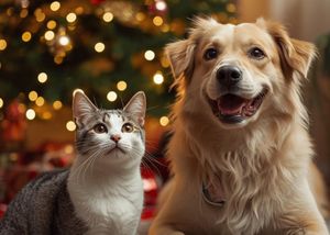 Christmas is one of the most hazardous times of the year for pets and Harrison Family Vets often sees a spike in emergency cases at this time of year.