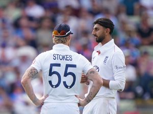 Supporting image for story: England match-winner Shoaib Bashir praised after injury rules him out of series