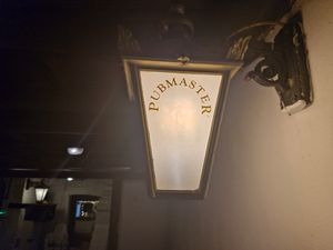 There are lots of lovely touches outside the pub, like coaching lights