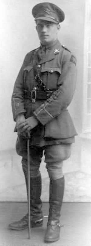 Captain White won the Victoria Cross in September 1918