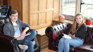 GCSE results day at Bedstone College