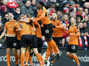 Supporting image for story: FA Cup: Liverpool 1 Wolves 2 - Report