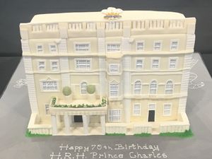 Supporting image for story: A cake fit for a future king: Bridgnorth baker marks Prince Charles' 70th birthday