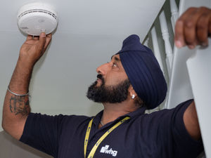 Supporting image for story: Whg to test all high-rise smoke alarms after Grenfell Tower