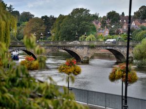 Supporting image for story: Storm Babet: New threat looms over Shropshire's rivers