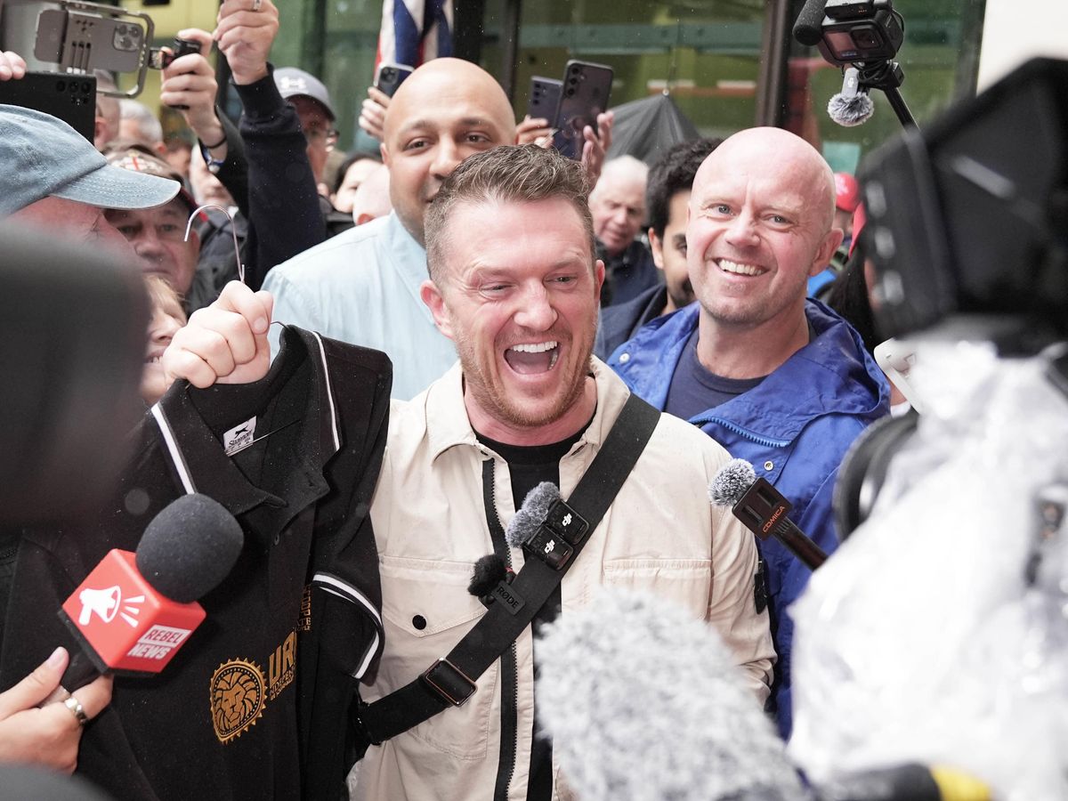 Tommy Robinson opts for jury trial after denying harassing two journalists