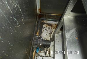 Environmental health officers found widespread rat infestation