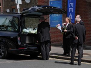 Supporting image for story: Dozens attend funeral of sword attack teenager Daniel Anjorin