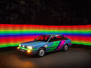 Supporting image for story: Nissan marks 35 years of Sunderland production with custom Leaf EV-powered Bluebird