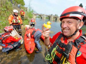 Supporting image for story: Ducks galore as Bridgnorth river race raises £3,000 - with video and pictures