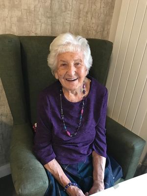 Doreen on her birthday 