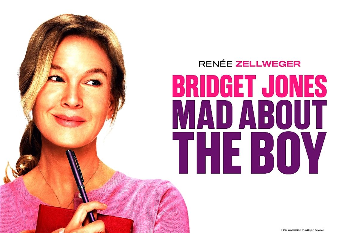 The film Bridget Jones: Mad About the Boy will be shown at a Kington venue