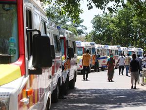 Supporting image for story: India reports record day of virus deaths as number of cases passes 25m