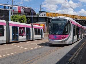 Supporting image for story: Midland Metro passenger numbers fall amid A41 roadworks disruption 