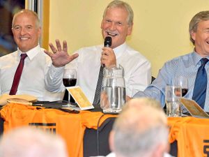 Supporting image for story: Wolves heroes of Sherpa Van Trophy roll back years at charity dinner