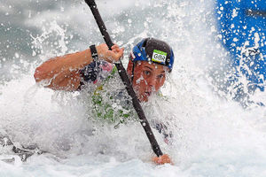 Joe Clarke in action