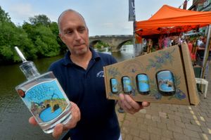 Nick Hinton was in attendance to sell Wyre Forest Gin