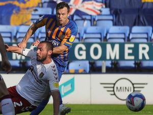 Supporting image for story: Shaun Whalley: I want to stay at Shrewsbury Town for as long as possible