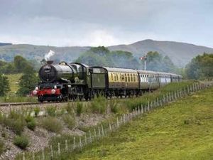 Supporting image for story: Grand days of steam revived in south Shropshire