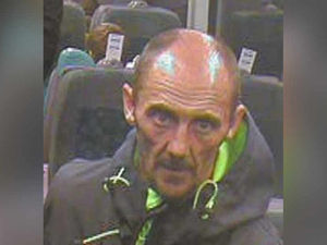 Supporting image for story: CCTV: Image released after bag stolen on train from Ludlow