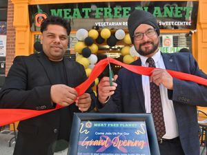 Supporting image for story: New boost to economy in Wolverhampton city centre as MP helps to open vegetarian restaurant