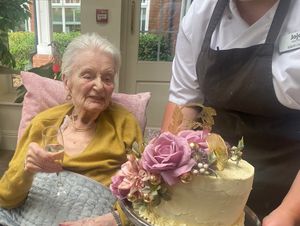 Elizabeth turned 103 years young at Foxland Grange care home