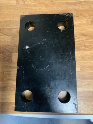 The piece of metal that struck the worker at Stafford