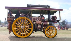 The Philadelphia built in 1912, owned by Alistair Evans and sons of Bishops Castle. Image by E A Bates