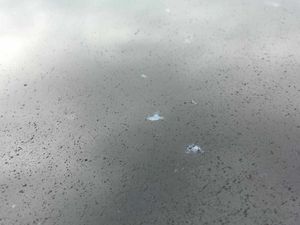 Damage to an Audi dealt with by Rugeley-based Staffordshire Car Care.