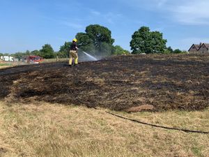Supporting image for story: Shropshire heatwave: Fire crews hoping for respite after spate of field fires