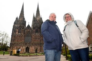 Robin and Tara Gadd, from Bournemouth, took a detour to visit the city while on their way to Scotland
