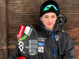 Supporting image for story: Snowboarder Gabe Adams selected by Team GB for European Youth Olympic Winter Festival