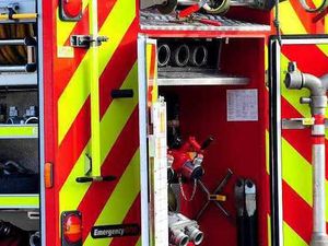 Supporting image for story: Crews tackle shed blaze in Telford 