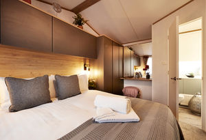 The new Woodland glamping lodges development at Love2Stay.