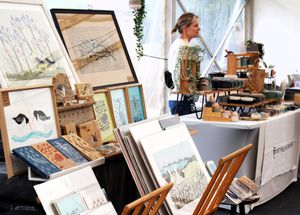 Artists and traders from across Wales and Shropshire will be in attendance 