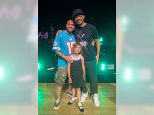 Supporting image for story: 'He means so much to us' - Will Smith-mad father and daughter live their dreams after meeting hero at Wolverhampton show
