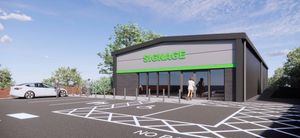 An artist's impression of the proposed new shop replacing the Crown Inn, Station Road, Old Hill. Pic: PHD Architects. Permission for reuse for all LDRS partners.