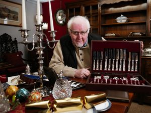 Supporting image for story: Watch: Bridgnorth antiques expert explains what makes a truly vintage Christmas dinner table
