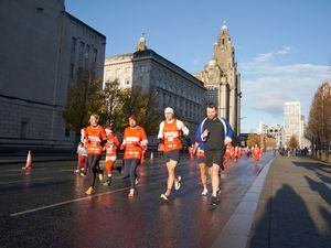 Supporting image for story: Kevin Sinfield joins sea of Santas to continue Rob Burrow’s legacy in challenge