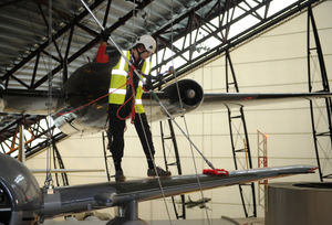 Specialist operators at the Royal Air Force Museum Cosford