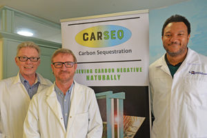 Neil Roberts, Tony Wortley and Dr Brian Johnston