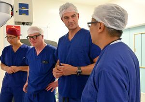 Mr Kyle and Mr Parker were led through how the technology works