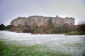 A peppering of snow at Chirk Castle. Photo: Peter Shah.