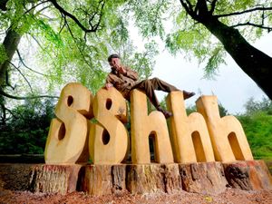 Supporting image for story: Shout it out! Sshhh sculpture back in place at The Mere
