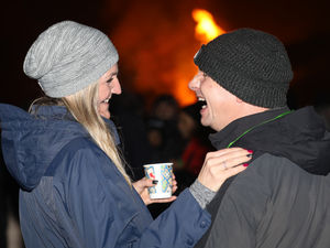 Supporting image for story: Sold-out Himley Hall bonfire event a 'success' despite wet conditions